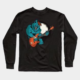 Werewolf Bassist Long Sleeve T-Shirt